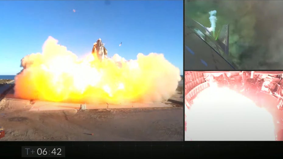 Erfolgreicher Misserfolg: SpaceX-Starship explodiert bei Landung Erfolgreicher Misserfolg: SpaceX-Starship explodiert bei Landung