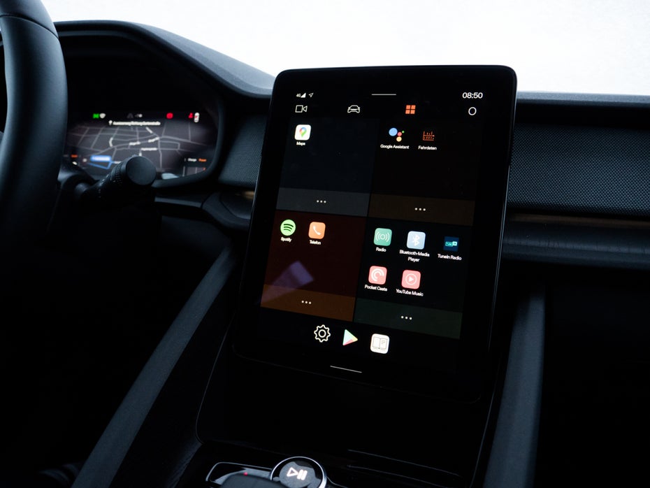 Android Automotive im Polestar 2