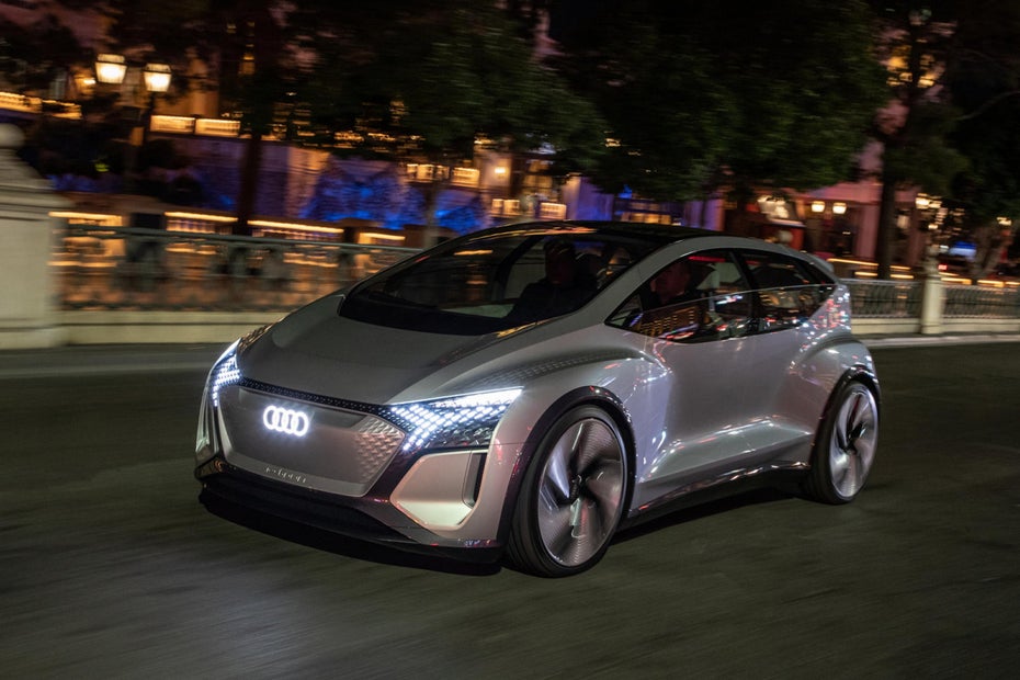Audi stellte 2019 den elektrischen Kompaktwagen Ai Me in Shanghai vor. (Fotos: Audi)