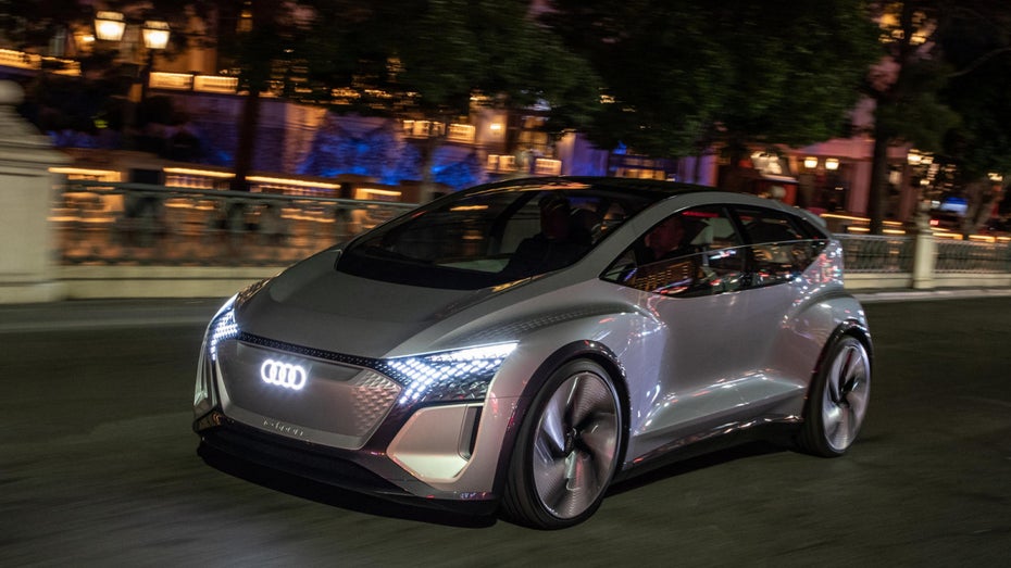 Audi stellte 2019 den elektrischen Kompaktwagen Ai Me in Shanghai vor. (Fotos: Audi)