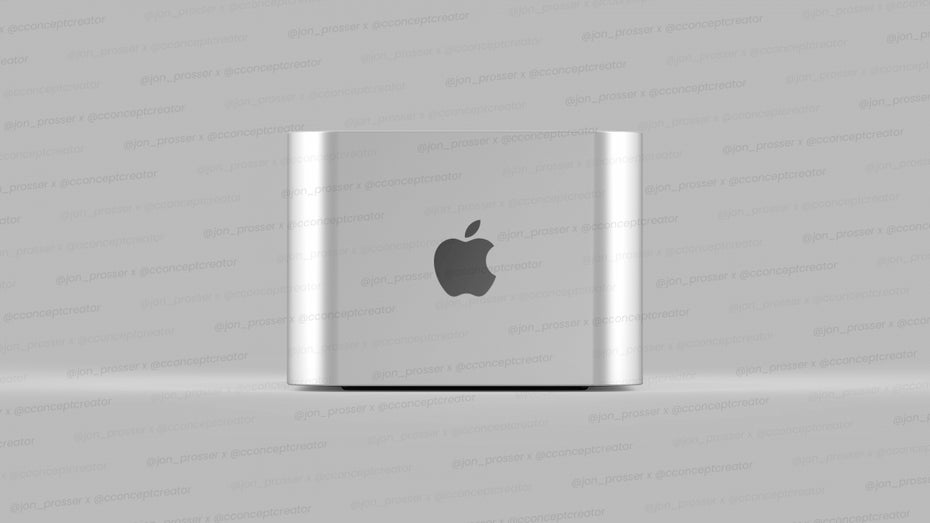 So stellt Prosser sich den Mac Pro Mini vor. (Mockup: Jon Prosser/ Cconceptcreator)