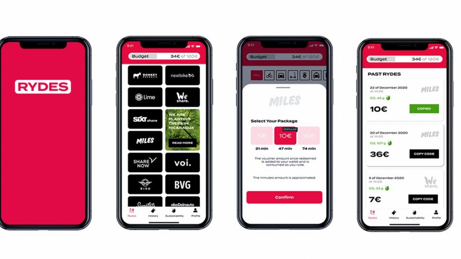 Payback der Mobilität: Porsche investiert in Berliner Mobilitäts-App Rydes Payback der Mobilität: Porsche investiert in Berliner Mobilitäts-App Rydes