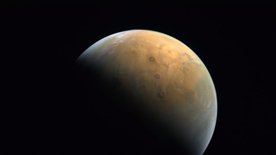 Die Nasa arbeitet an einer spektakulären Karte des Mars. (Foto: VAE-Emirates-Mars-MissionEXI) Die Nasa arbeitet an einer spektakulären Karte des Mars. (Foto: VAE-Emirates-Mars-MissionEXI)