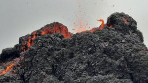 Island: Wissenschaftler streamen Vulkanausbruch live