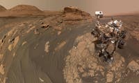 Ich bin auch noch da: Nasa-Rover Curiosity schickt Selfie vom Mars