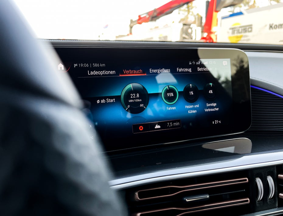 Mercedes-Benz EQC – Verbrauch