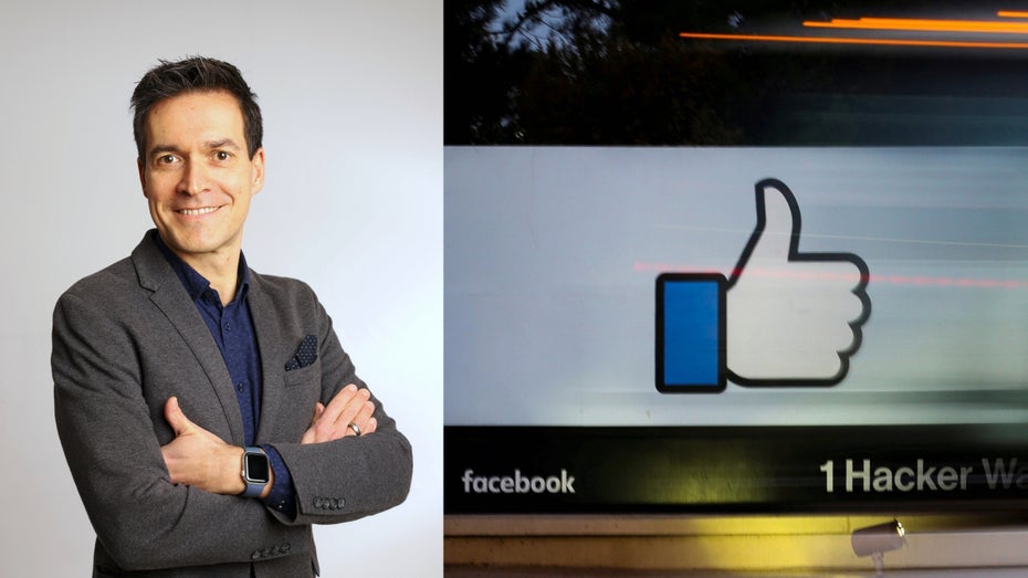 Michael Pietsch, Facebooks „Head of Fashion Platforms DACH“. (Foto: Pietsch/ Facebook/ dpa) Funktioniert Werbung auf Facebook auch ohne Tracking?