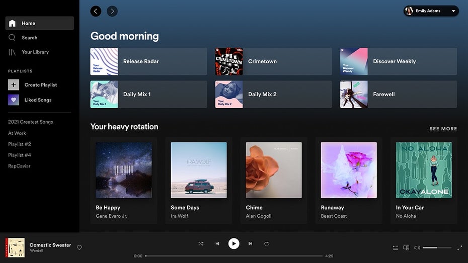 Spotify Design