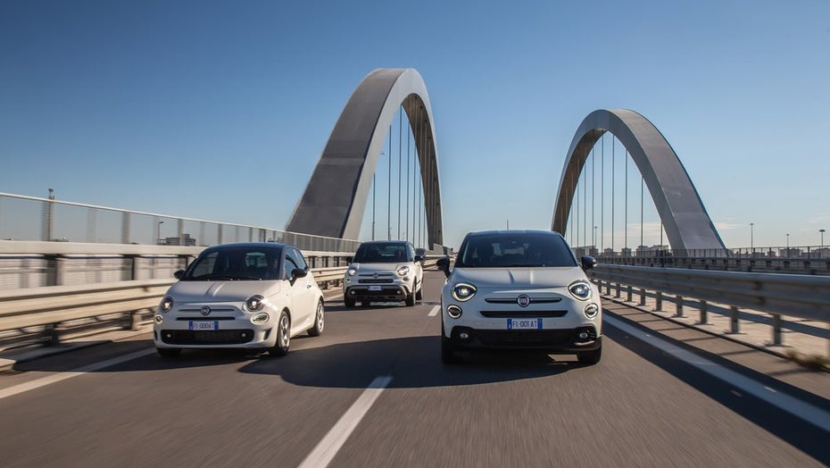 Quasi ein Google-Auto: Sonderedition des Fiat 500 integriert Sprachassistenten und Branding