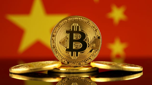 China bitcoin, Crypto smėlio arena