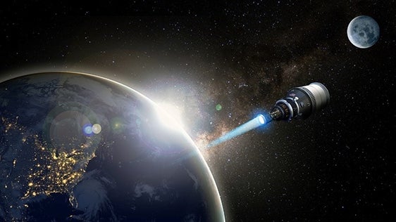 Testflug schon 2025: Blue Origin soll Raumschiff mit nuklearem Antrieb bauen Testflug schon 2025: Blue Origin soll Raumschiff mit nuklearem Antrieb bauen