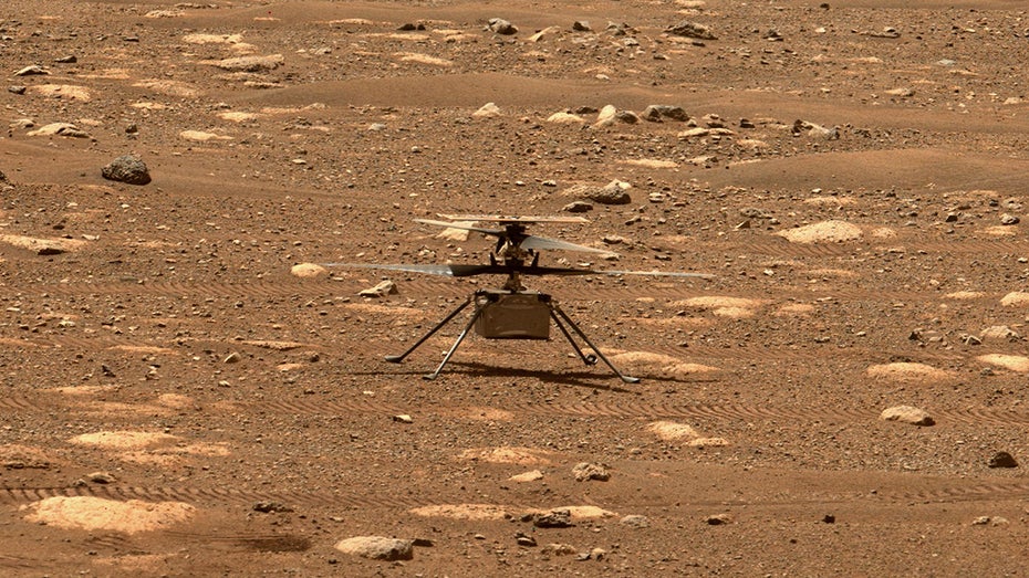 Ingenuity: Mars-Helikopter filmt Rekordflug