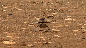 Ingenuity: Mars-Helikopter filmt Rekordflug