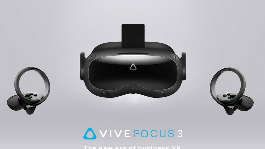 Vive Focus 3 – das VR-Headset von HTC. (Foto: HTC)