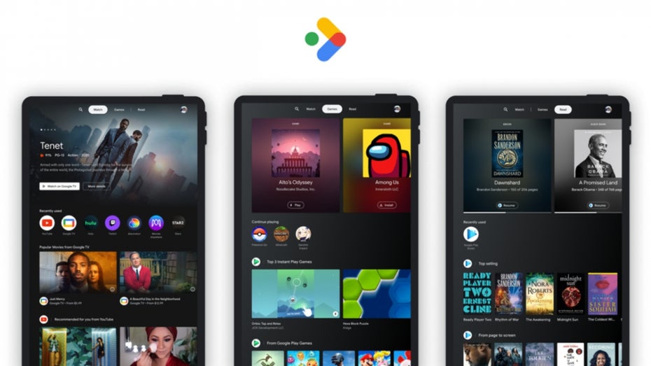 Ohne Samsung: Google kündigt neue Entertainment-Startseite für Android-Tablets an