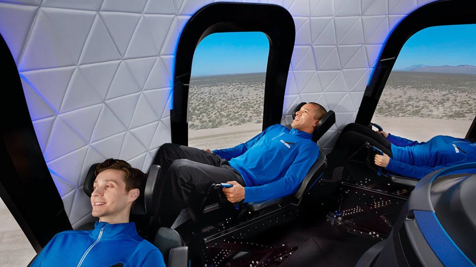 3-2-1-meins: Erster Platz in Jeff Bezos’ Raumschiff wird wohl über 3 Millionen Dollar kosten