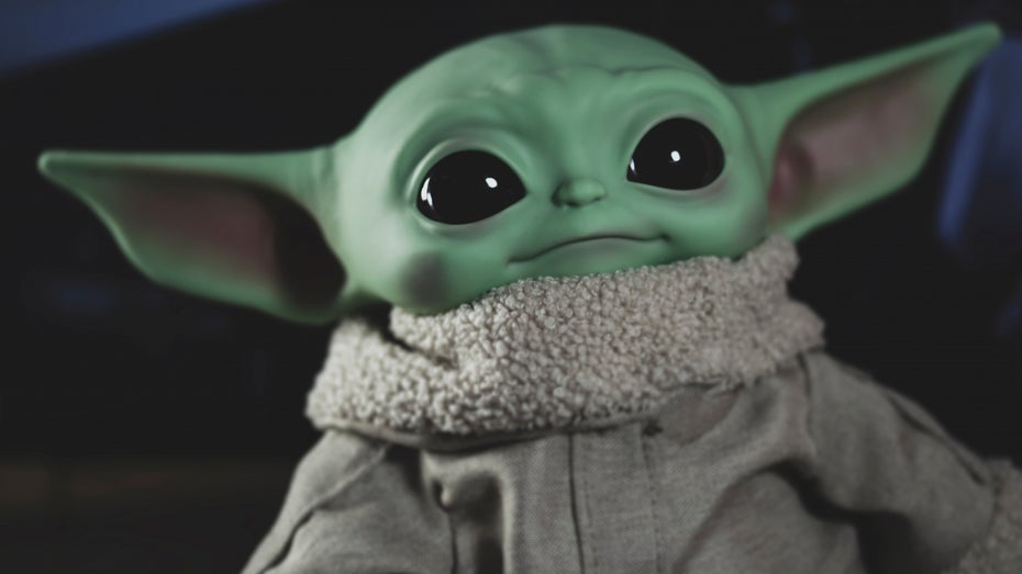 Am Disney Plus Day: Baby Yoda und viele weitere Charaktere feiern.