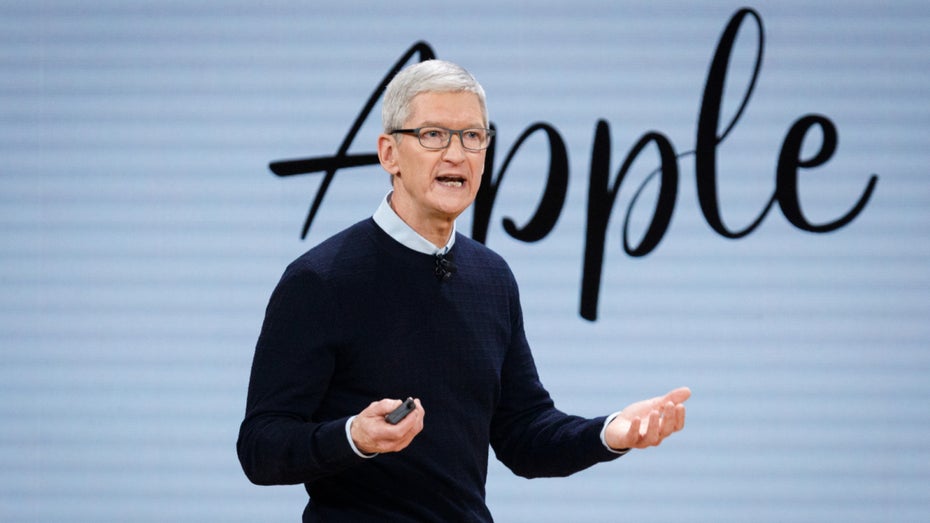 Apple-Boss Tim Cook bekommt erneut Druck von der EU. (Foto: John Gress Media Inc / Shutterstock.com)