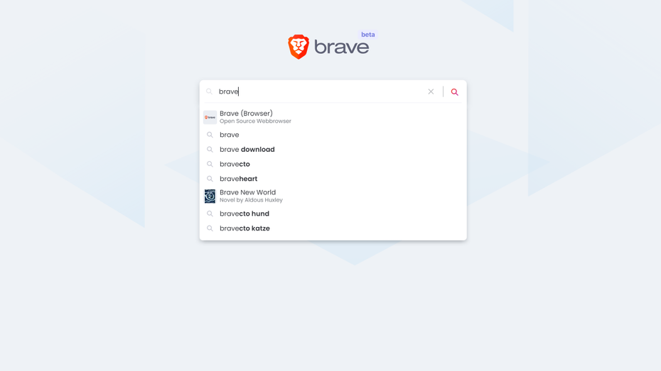 Aus Cliqz wurde Brave Search: Google-Alternative gestartet