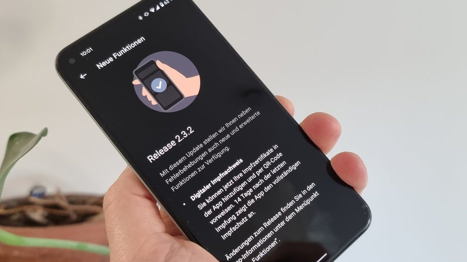 Corona-Warn-App: Update auf Version 2.3 integriert digitalen Impfnachweis Corona-Warn-App: Update auf Version 2.3 integriert digitalen Impfnachweis