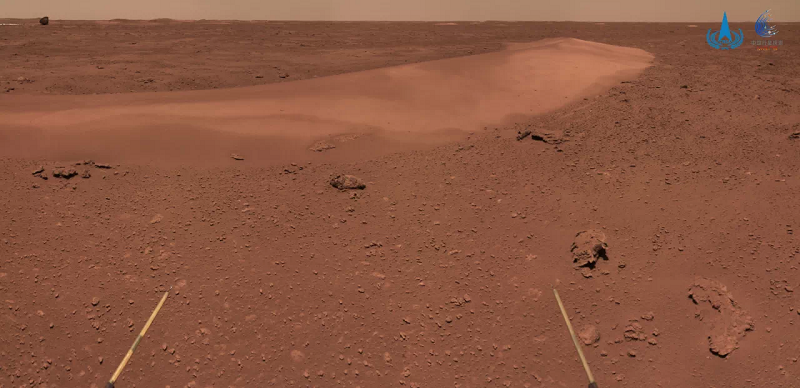 Zhurong hat Mars-Düne im Visier