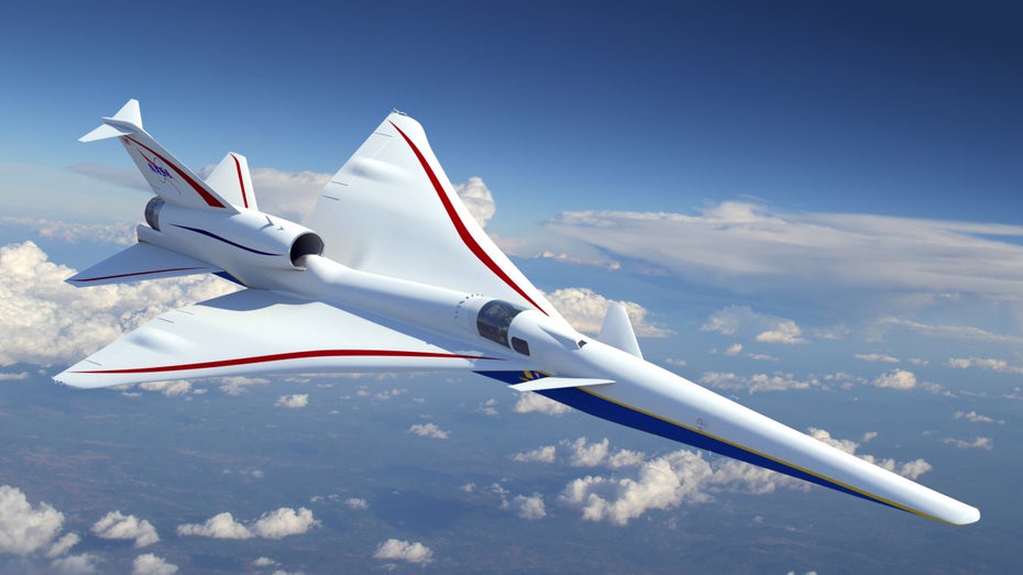 X-59: Der Traum von einem leisen Überschallflugzeug X-59: Der Traum von einem leisen Überschallflugzeug