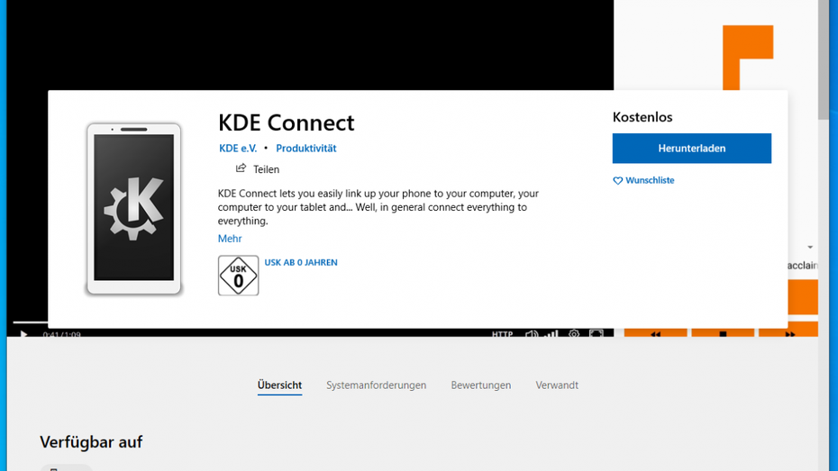 KDE Connect: Beta-Version für Windows erschienen