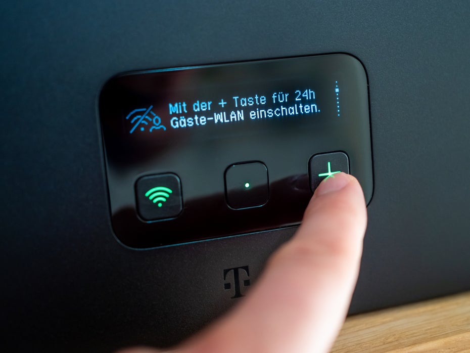 Telekom Speedport Smart 4 OLED-Display