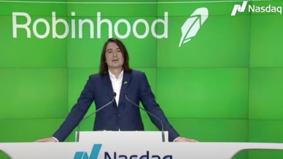 Aktie 10 Prozent im Minus: Trading-App Robinhood enttäuscht bei Börsendebüt Aktie 10 Prozent im Minus: Trading-App Robinhood enttäuscht bei Börsendebüt