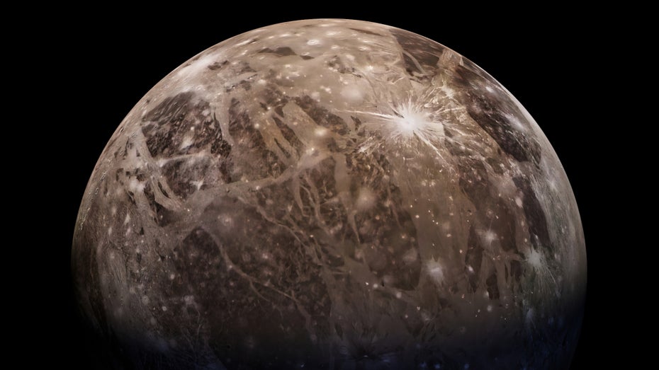 Wasserdampf in der Atmosphäre des Jupitermonds Ganymed entdeckt