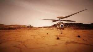 Mars: Nasa-Drohne Ingenuity landet sicher nach bisher brenzligstem Flug