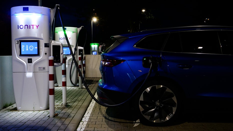 Skoda Enyaq iV – Test – Ladepause