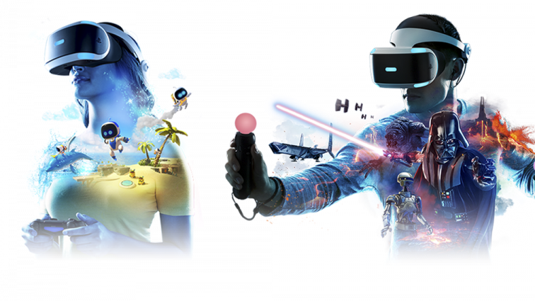 Das ist noch das alte Modell, die PSVR. (Bild: Sony Playstation) Playstation VR2: Sonys neues Virtual-Reality-Headset vibriert auf dem Kopf