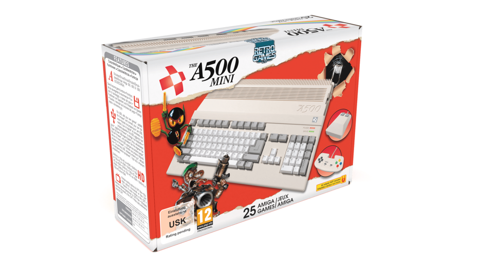 Nostalgie-Konsole: Retro Games bringt Amiga 500 als Mini-Version zurück