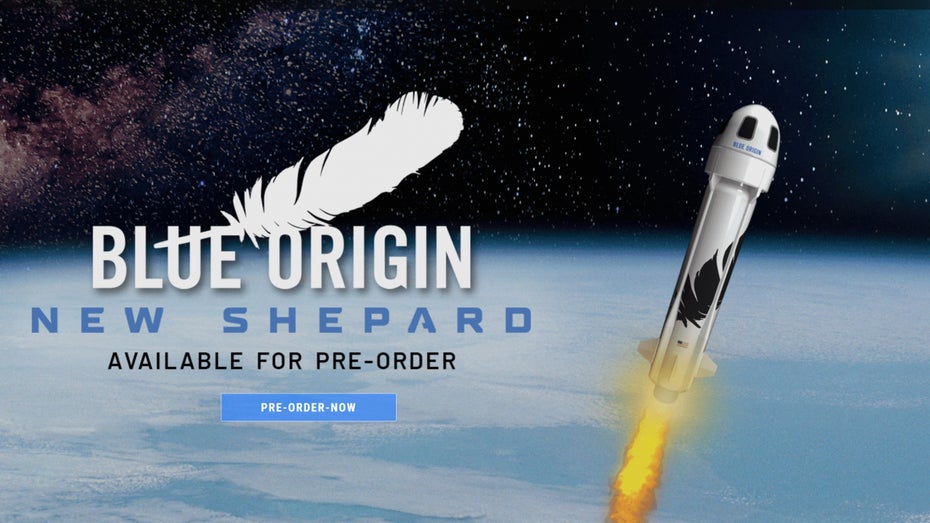 Jeff Bezos’ Dick-Rocket kommt für 70 Dollar als Modell in den Handel Jeff Bezos’ Dick-Rocket kommt für 70 Dollar als Modell in den Handel
