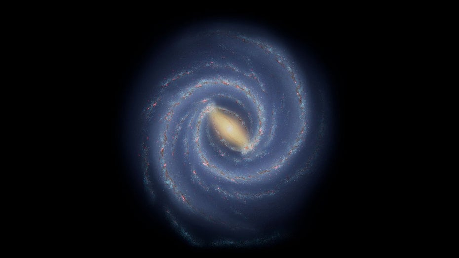 Die Satellitenmission Gaia leuchtet die Milchstraße ganz genau aus. (Bild: Nasa / JPL-Caltech)