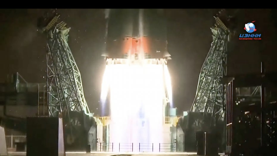 Starlink-Konkurrenz: Russische Sojus-Rakete bringt 34 Oneweb-Satelliten ins All