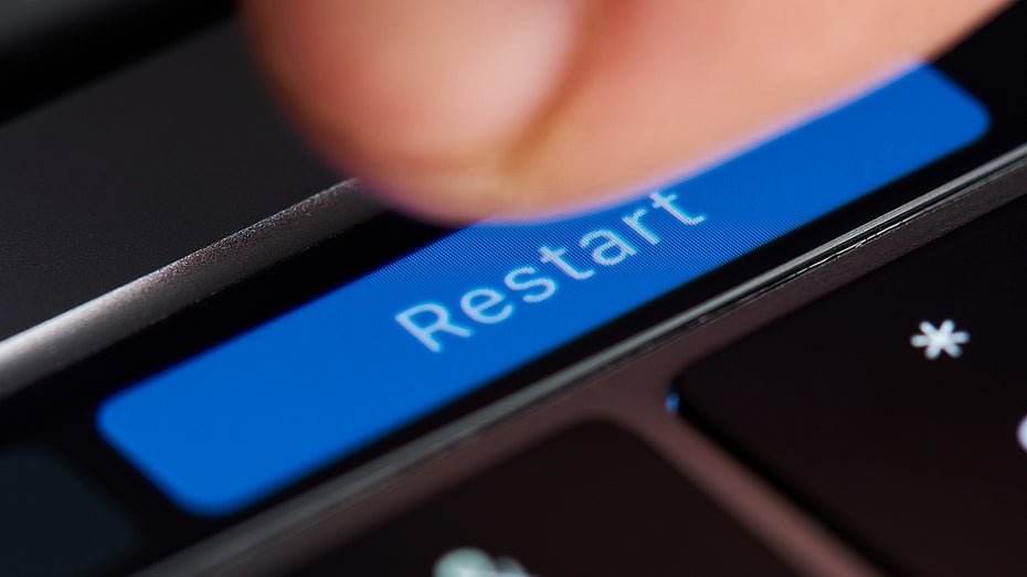 Das Reboot-Programm ist nach der alten Abkürzung für den Neustart eines Computers aufgebaut: Delete / Alt / Control. (Foto: Shutterstock) Fast Forward: Die richtige Zeit für neue Wege