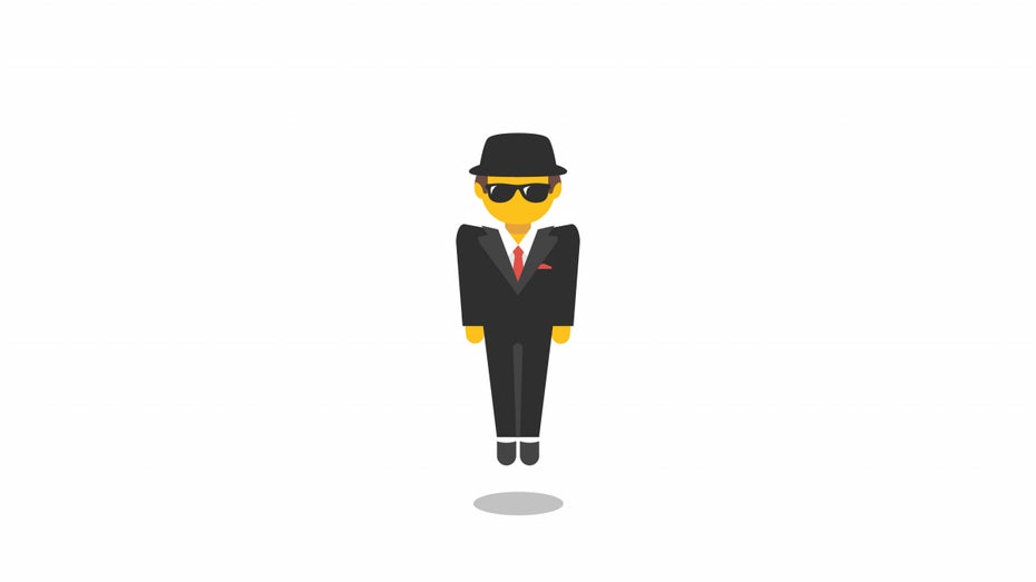 Emoji mit Geschichte: Wer hinter dem schwebenden Mann im Anzug wirklich steckt Emoji mit Geschichte: Wer hinter dem schwebenden Mann im Anzug wirklich steckt