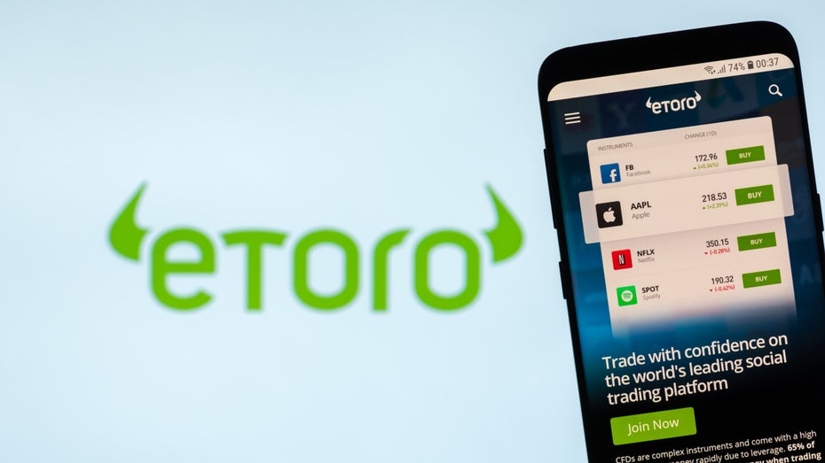 Etoro-Quartalsbericht: 73 Prozent der Provisionen über Bitcoin und Co