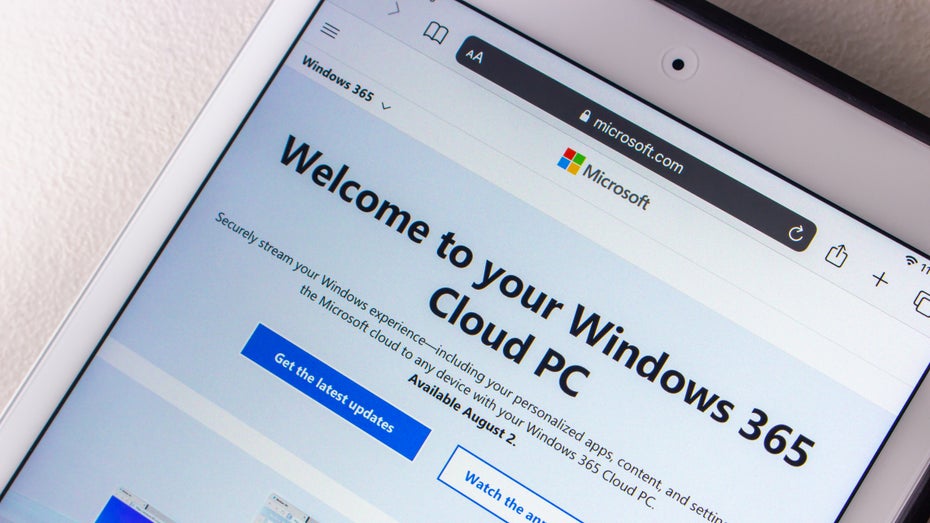 Der mietbare Cloud-PC mit Windows kann bestellt werden Der mietbare Cloud-PC mit Windows kann bestellt werden