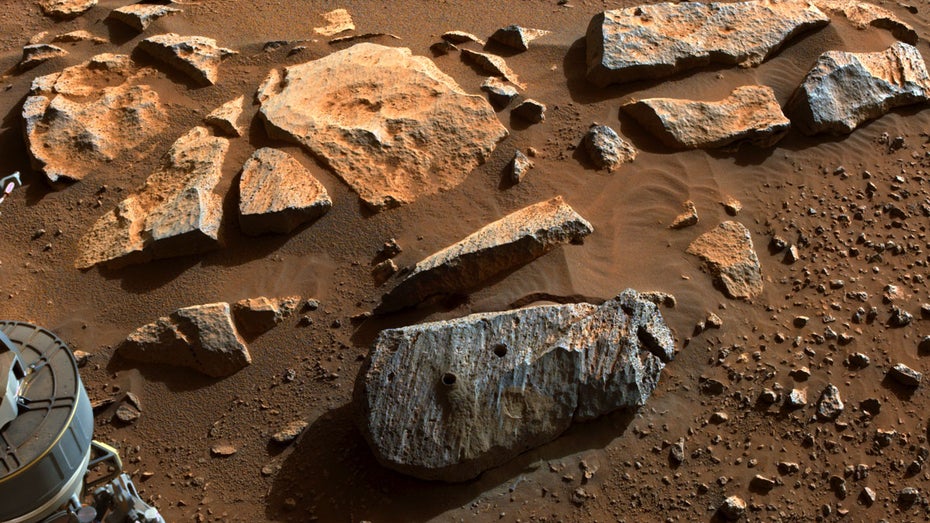 Perseverance: Gesteinsproben vom Mars deuten auf lebensfreundliches Umfeld
