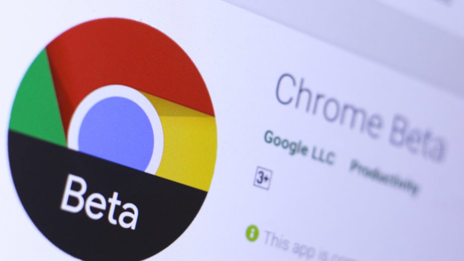 Der Chrome-Beta-Browser im App Store – jetzt mit neuer Funktion wie Continuous Search. 