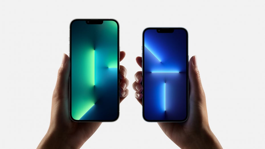 Die beiden Größen des iPhone 13 Pro. (Bild: Apple)