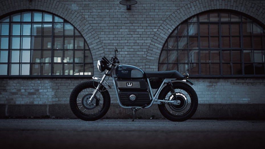 RGNT No. 1: Dieses lautlose Elektro-Motorrad hat weder Kette noch Zahnriemen RGNT No. 1: Dieses lautlose Elektro-Motorrad hat weder Kette noch Zahnriemen