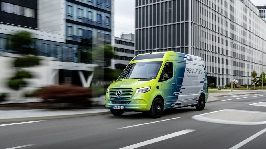 Mercedes Sustaineer: Der Öko-Sprinter, der die Umgebungsluft filtert