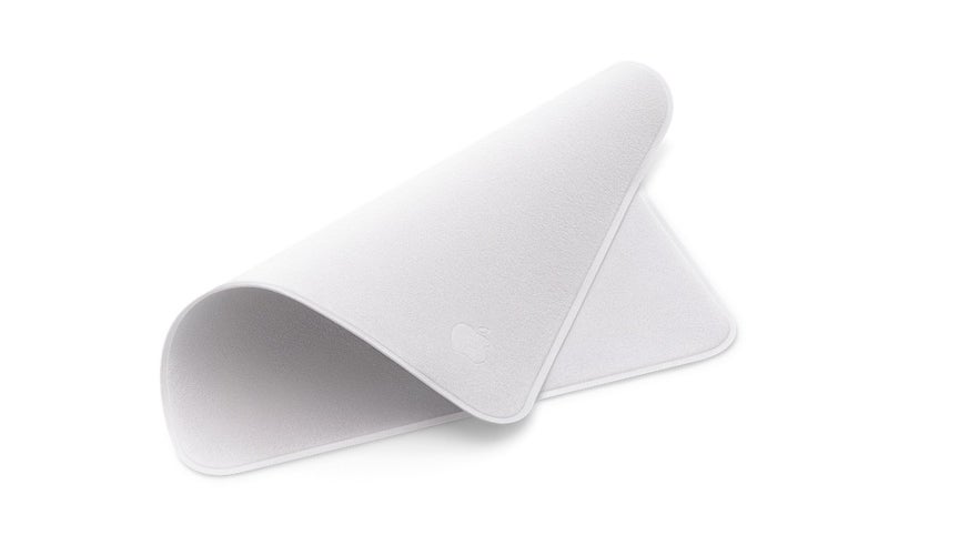 Apples 25-Euro-Putztuch. (Bild: Apple) Display-Putztuch von Apple kostet 25 Euro – ist aber nicht mit allen iPhones kompatibel