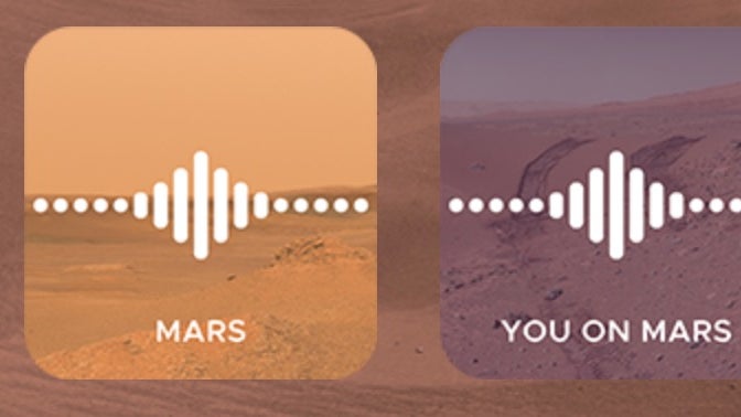 Mars-Rover: Neue Aufnahmen zeigen die Sound-Kulisse auf dem roten Planeten