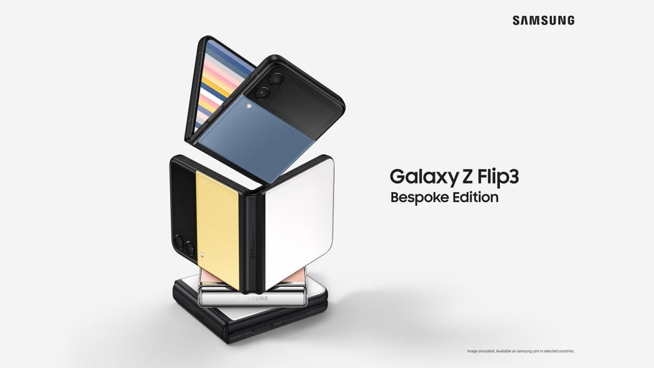 Galaxy Unpacked: Samsung kündigt neue Farben fürs Z Flip 3 an