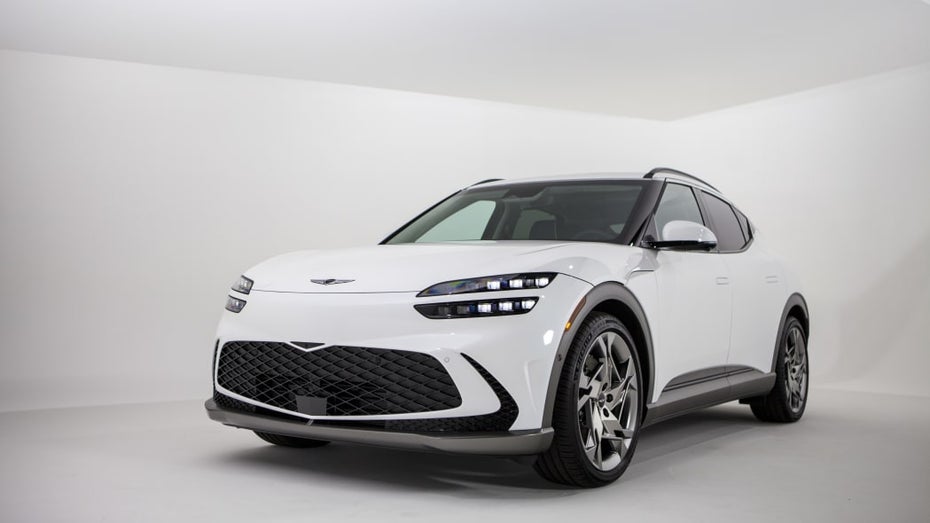 Der Genesis GV60 ist das erste reine E-Auto der Luxusmarke. (Foto: Genesis) Genesis: Premium-Elektroauto GV60 für 56.370 Euro bestellbar